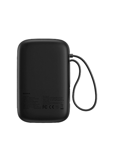 Baseus Qpow2 30w 10k Taşınabilir Şarj Cihazı Siyah Siyah