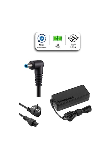 19.5v 3.33a 4.5 3.0mm 65w Hp İçin Laptop Adaptör 28722395
