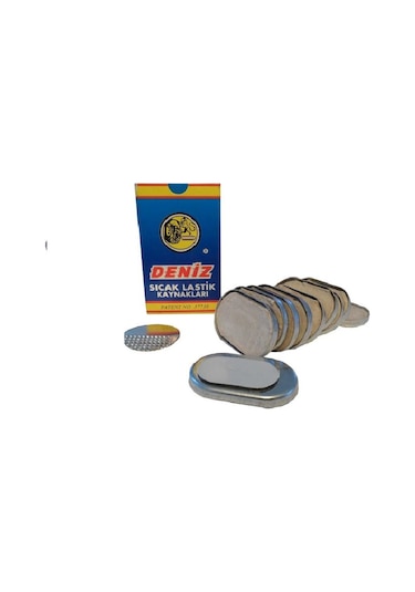 Deniz Sıcak Lastik Yama Tamir Kaynagı 10'lu Paket