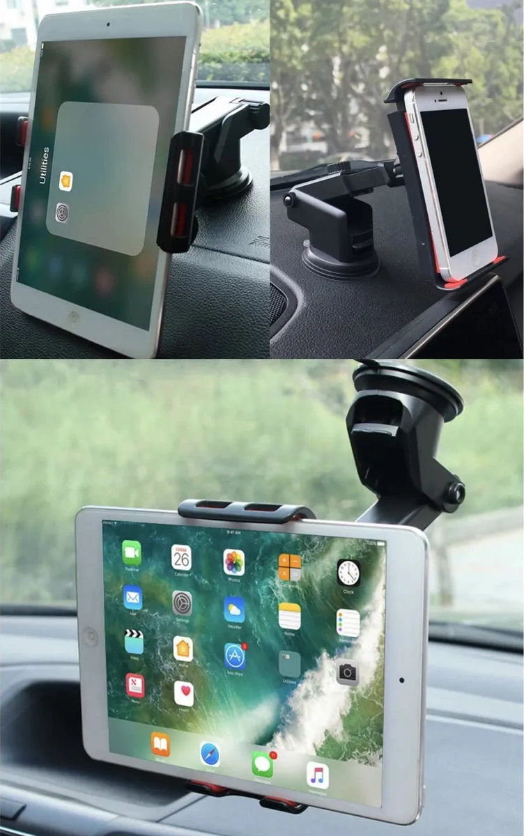 Car Paradıse Vakumlu Araba Tablet Ve Akıllı Telefon Tutucu 41297427 Siyah