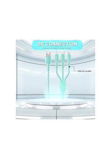 Geeksen Type C Usb Kablo, 2a Hızlı Şarj Ve Veri Transferi, Silikon Malzeme, 1 Metre Uzunluk, Pembe