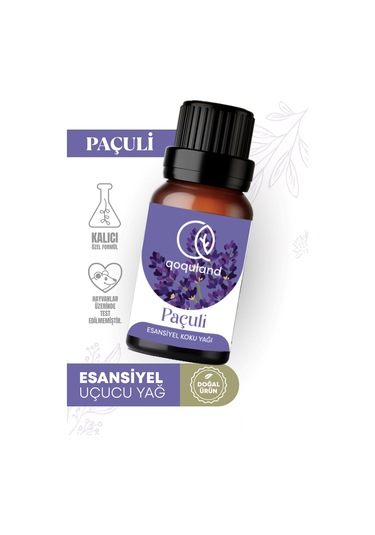 Qoquland Paçuli Uçucu Yağ Buhurdanlık Esansı Oda Kokusu 10 ML