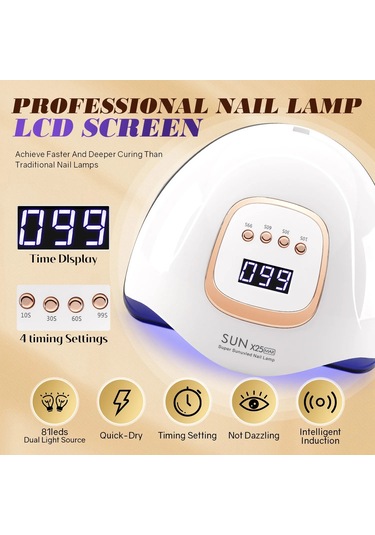 Güzellik Led Uv Işık Akıllı Kurutma Tırnak Jeli Özel Kurutma