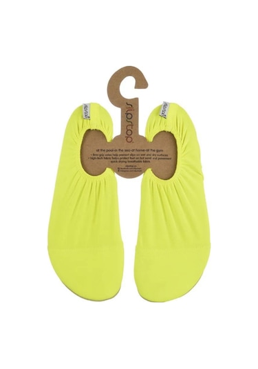 Slipstop Neon Sarı Unisex Deniz Havuz Patiği SS18140078 Sarı