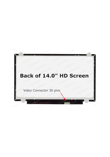 Hp Elitebook 840 G1 Uyumlu 14" 30 Pin Slim Led Ekran Panel 1366x768