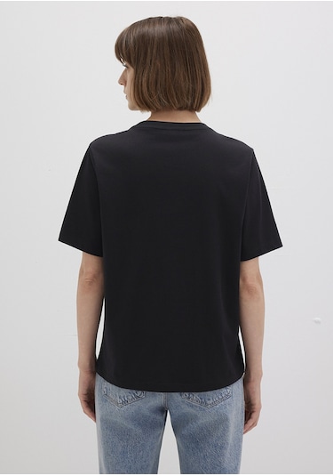 Mavi - Mavi Logo Baskılı Siyah Tişört 1611990-900 Çok Renkli