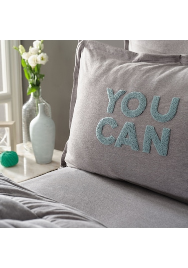 Karaca Home Motto Cotton Comfort Tek Kişilik Gri