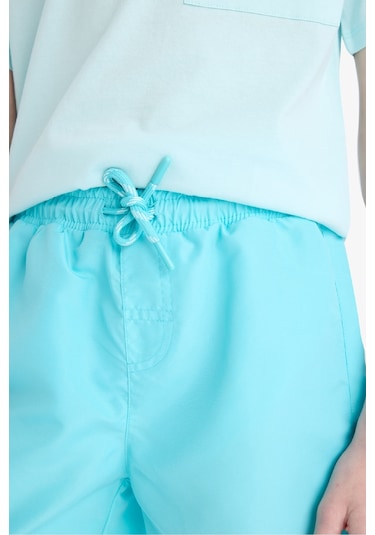 DeFacto Erkek Çocuk Basic Düz Deniz Şortu B7494A825HSTR174