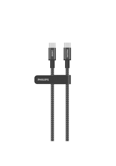 Philips Dlc7030c/00 240w Usb-c To Usb-c Örgülü Şarj Kablosu 1m, S