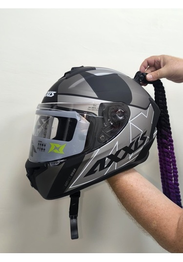 Akgüneş Kadın Kask Saçı Mor