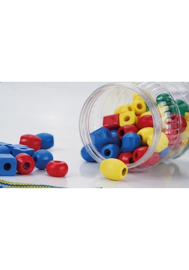 Plastik İpe Boncuk Dizme