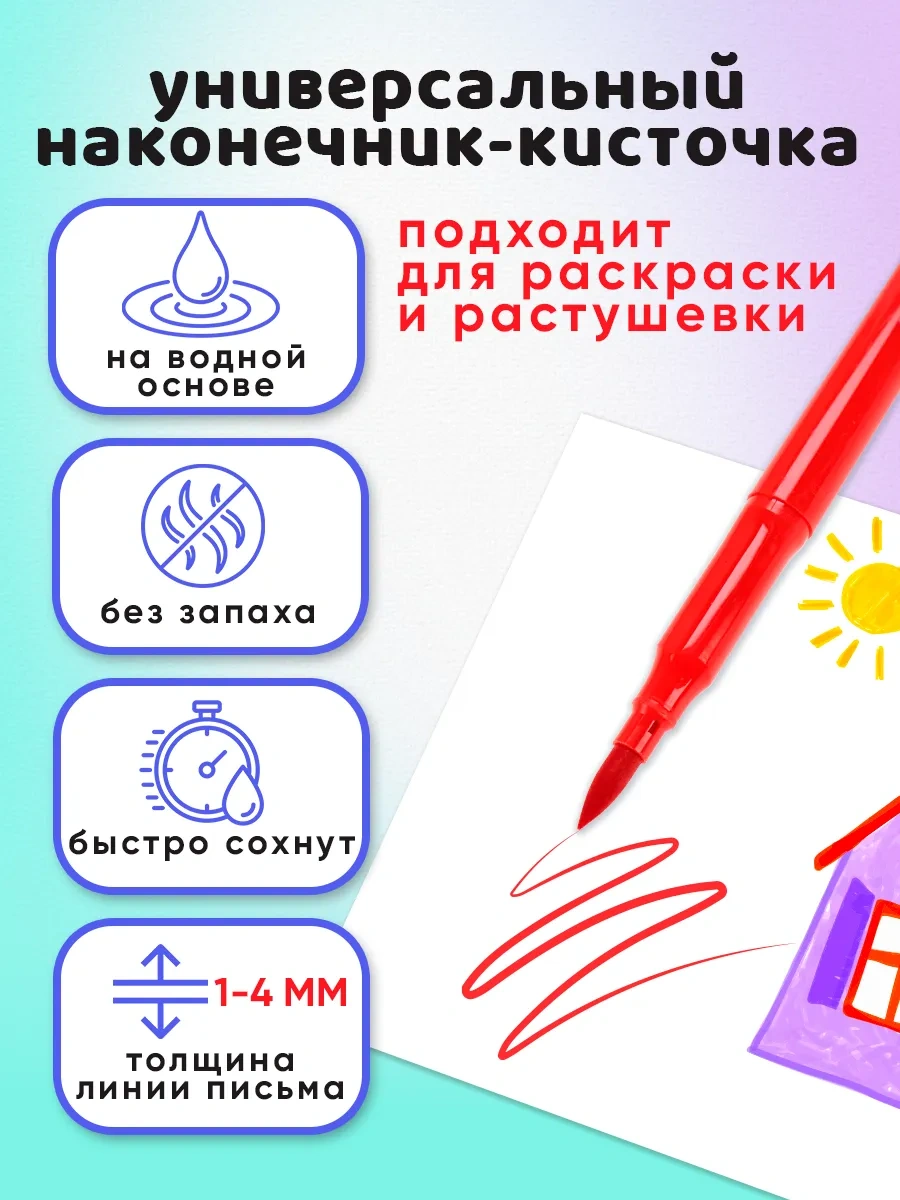 Prof-press 36 Renkli Çizim Flamastırları 180357327