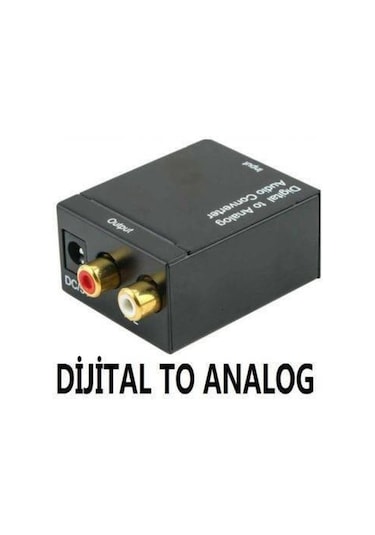 MG-2136 Dijital To Analog Optik Tos Ses Dönüştürücü Çevirici