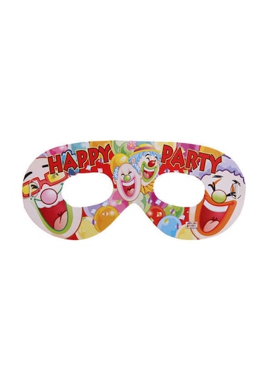 MASKE GÖZLÜK PALYAÇOLU HAPPY PARTY PK:10