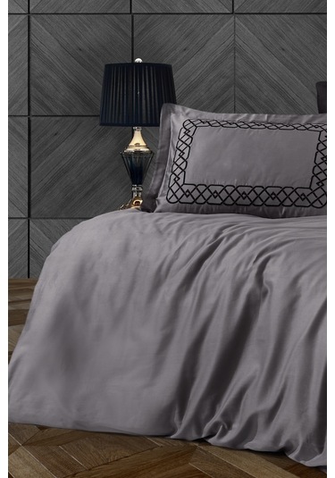 Nazik Home Vienza Antrasit Nevresim Takımı Çk