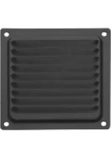 Domart 100x100 Havalandırma Izgarası, Siyah, Ağlı 155723087