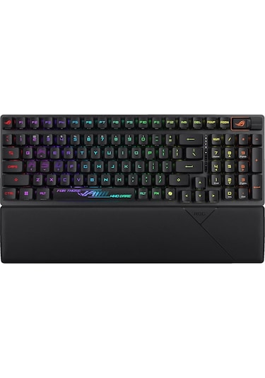 Asus Rog Strix Scope Iı 96 Nx Snow Switch Rgb Siyah Kablosuz Eng-q Mekanik Gaming Klavye