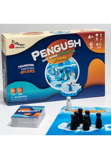 Playever Pengush, Stratejik Düşünmeyi Geliştiren Takım Oyunu 4-7 Yaş