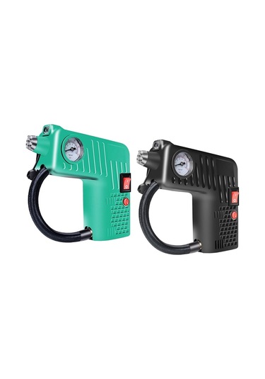 Sones Yx-301 12v Çok Fonksiyonlu Araba Elektrikli Taşınabilir El Tipi Şişme Pompa Siyah