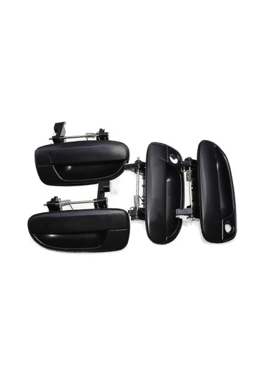 Adet Ön Arka Sol Sağ Dış Dış Kapı Kolu Siyah Hyundai Accent 2000-2005 Ne G20241434124 Siyah Diğer