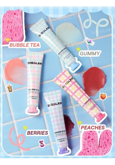 Bubble Kiss Renkli Nemlendirici Lip Balm - Islak Bitişli Gloss Etkili 009
