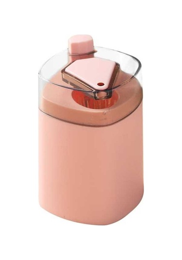 Ulzyvf Pratik 100'lük Hijyenik Kürdan Dispanseri - Pembe Kürdan Saklama Kutusu Pembe