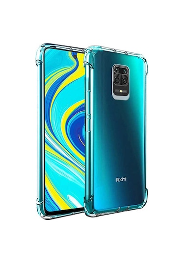 Xiaomi Redmi Note 9S Kilif Seffaf Nitro Anti Shock Kapak 389836786