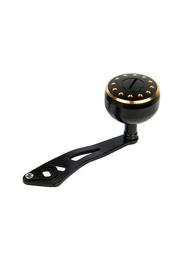 Dianziye Metal Baitcasting Makine Kolu - 35mm Siyah Metal Top - 8 5mm Uyumlu Tek Kollü Kolu