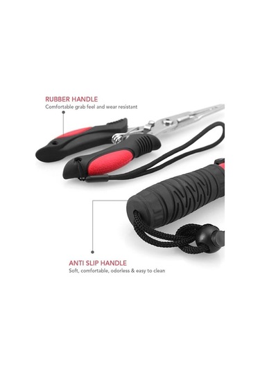 Ebitda Paslanmaz Çelik Balık Tutucu Balıkçılık Kesici Kavrama Pensesi N11.5995 - Dayanıklı Balıkçılık Ekipmanı