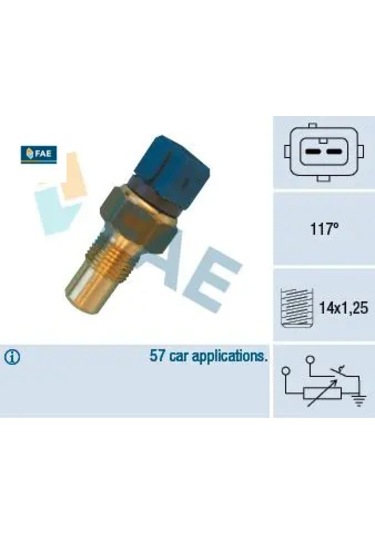 Hararet Müşürü 106-206-405-406-partner Fae 0242.83 34440