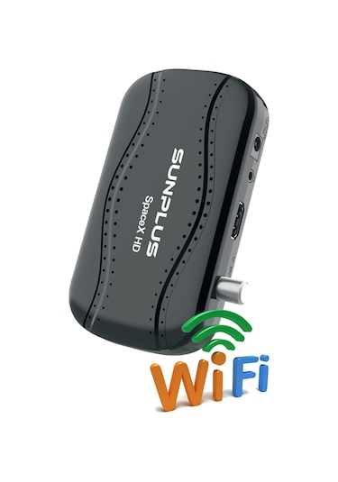 Sunplus Spacex Çanaklı-çanaksız Dahili Wi-fi Full Hd Uydu Alıcısı + Akıllı Kumanda