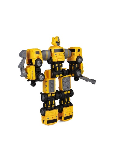 Can Oyuncak Ufo Transformers - Sarı Standart