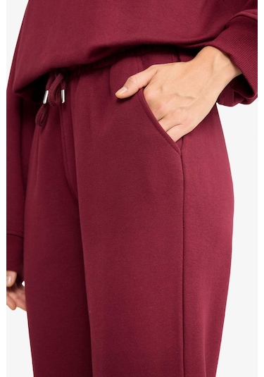 Defacto Bordo Kadın Eşofman Altı F9622ax/br115 Bordo