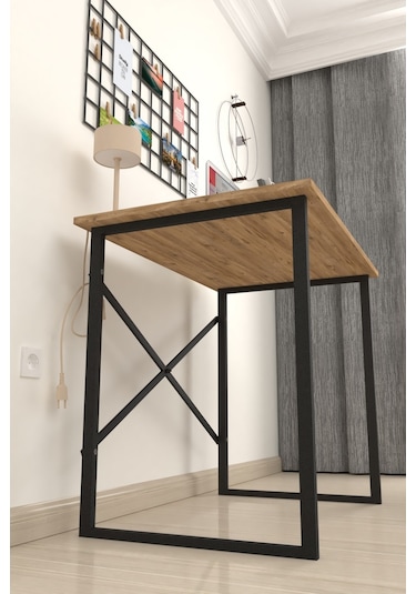 Bofigo 60x90 Cm Çalışma Masası Bilgisayar Masası Çam Açık Kahverengi