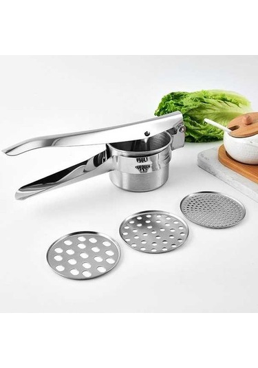 Dancemonkey Cbtx Paslanmaz Çelik Patates Presi, Meyve Sıkacağı Sj-01 Alt Delik Sebze Ve Meyve Sıkacağı Çok Renkli