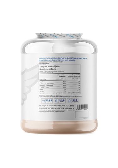 Supplementler Whey Protein 2000 Gr Çikolata