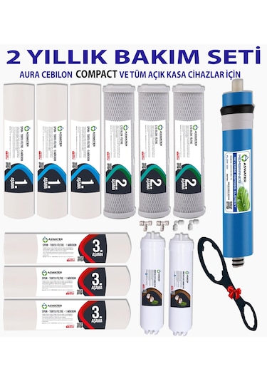 Aura Cebilon Compact Ve Tüm Açık Kasa Cihazlar İçin 2 Yıllık Set