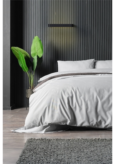 Pure Touch Nevresim Takımı Tek Kişillik Koyu Gri Koyu Gri