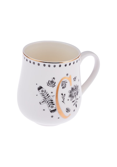 Emsan Artisan C Letter New Bone Kupa 220 Ml