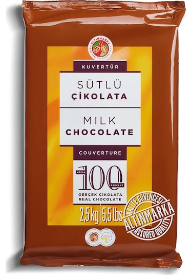 Altınmarka Alt211 Sütlü Kuvertür Çikolata 2500 G