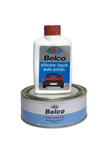 Çbs Belco Silikonlu Cila 250 Ml ve Pasta 500 Gr