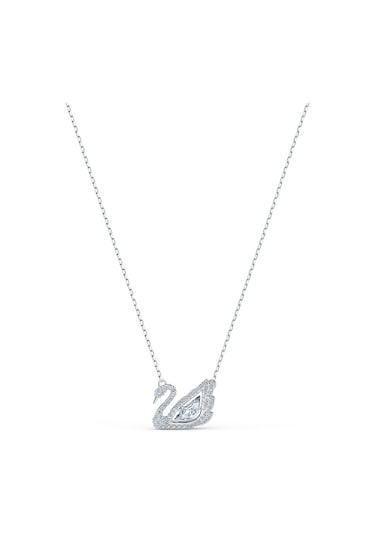 5514421 Swarovski Kolye Dancing Swan-Necklace Czwh-Rhs