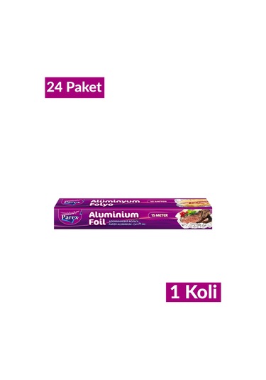 Alüminyum Folyo 15 Mt 24 Paket 1 Koli