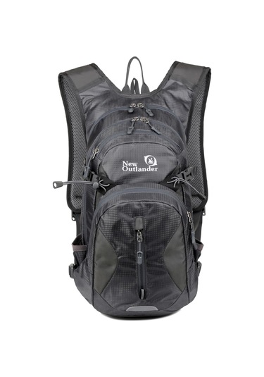 Yunboo Bisiklet Kasklı Sırt Çantası - 20l Su Deposu, Outdoor Sporlar İçin Çok Amaçlı Gri