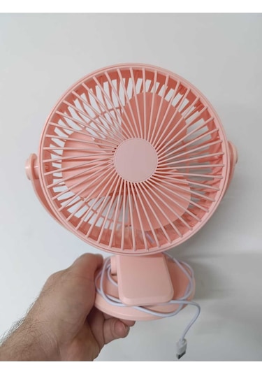 Vantilatör - Pembe- Tek Ebat