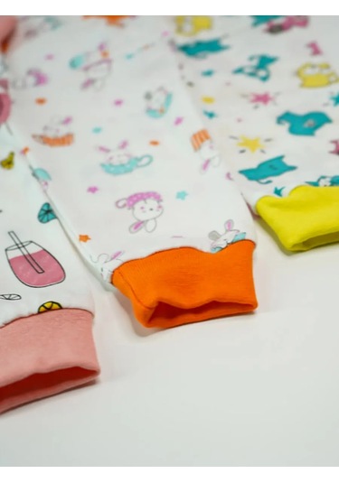 Gulilapuli Yeni Doğanlar İçin 3 Parça Takım T-şirti. 214701885 Bej