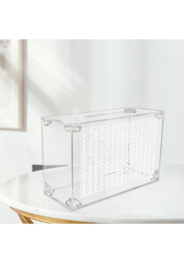 Dolıty Kumbara Mey Tasarruf Bankası Hediye Masaüstü Masa 23,2cmx9,5cmx15cm