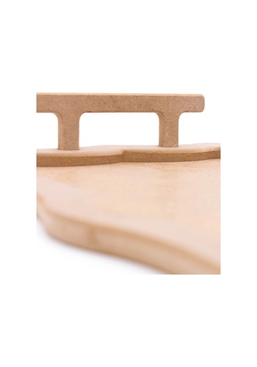 Na Neşeli Ahşap Sunum Tepsisi Dikdörtgen Desenli Ahşap Kulplu Kulplu Tepsi.küçük Boy .ham Ahşap Boyama.ahşap Boyası Boyanabilir Ham Ahşap