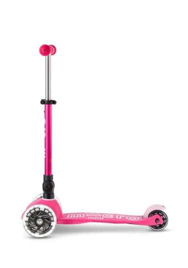 Mini Micro Deluxe Foldable Led Pink Scooter