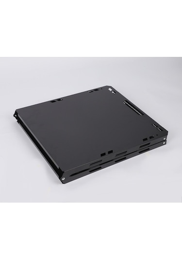 Hidrolik Otomatik Katlanır Kamp Ve Piknik Masası Taşınabilir, Hafif Ve Elde Taşınabilir Siyah